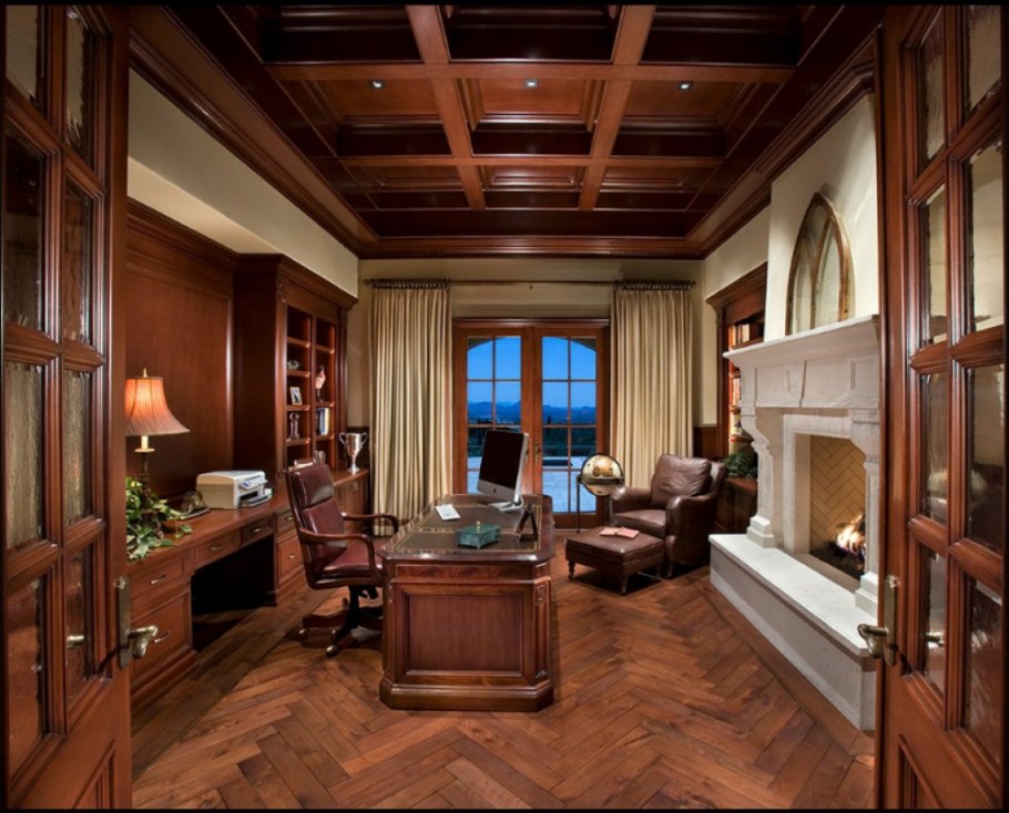 Кессонные потолки Неоклассика