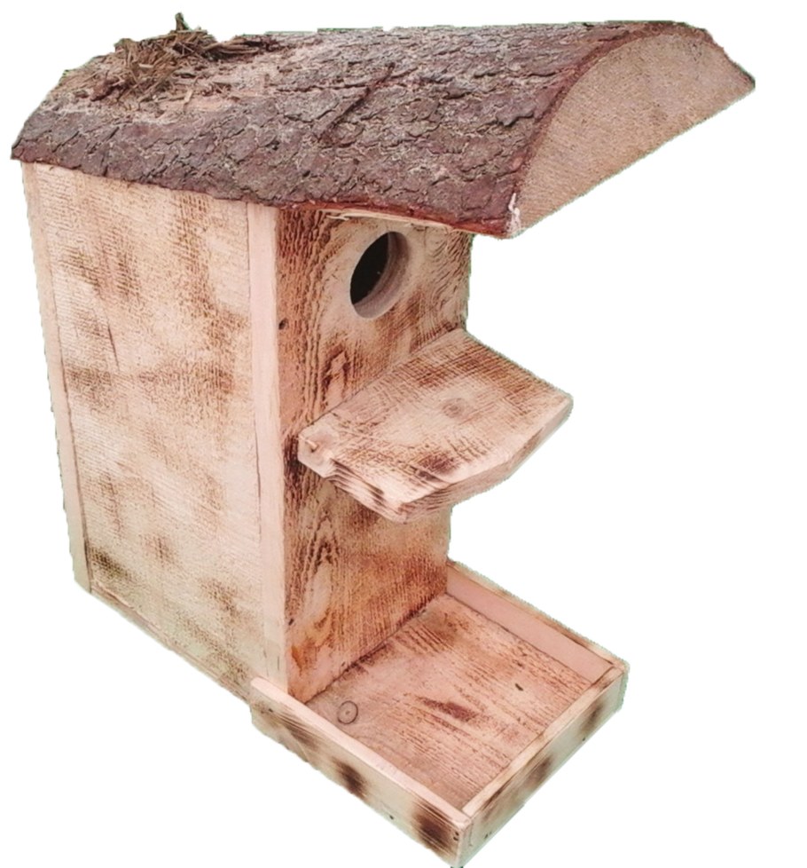 Бельчатник с кормушкой