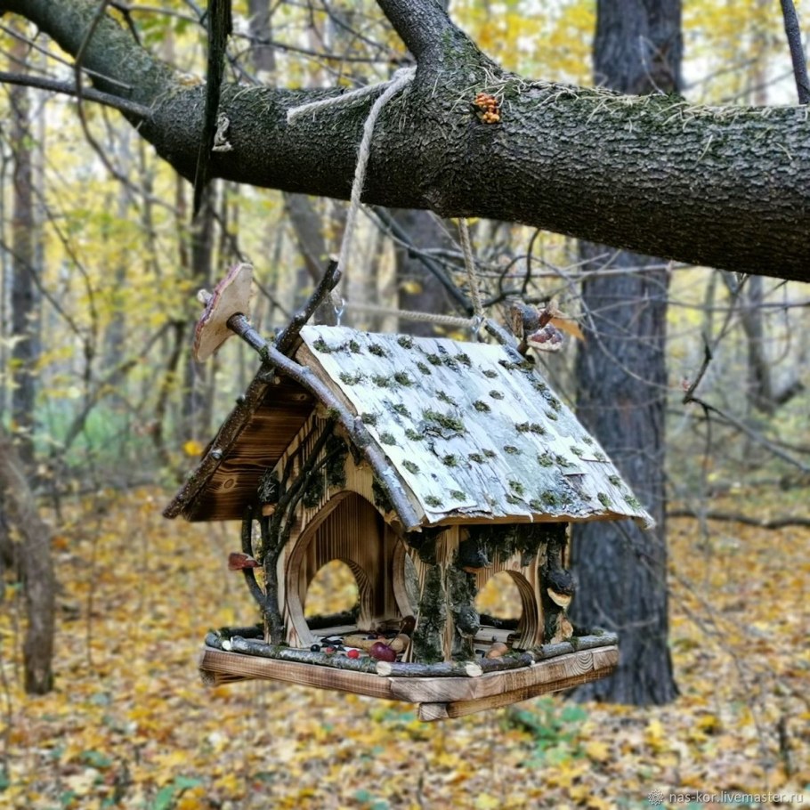 Оригинальные кормушки для птиц