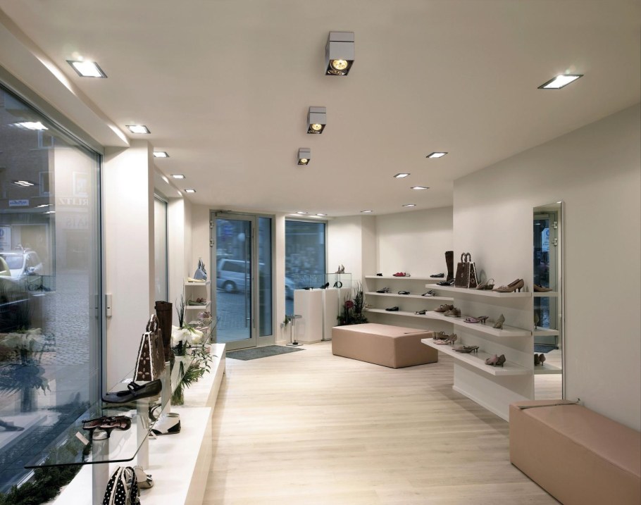 Встроенные светильники в интерьере