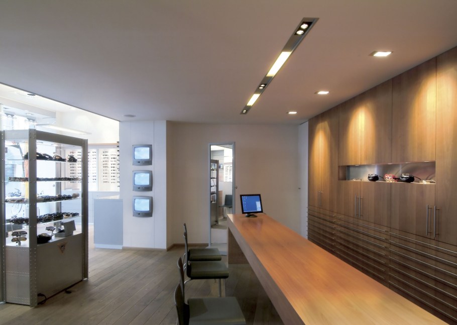 Трековые светильники встроенные в потолок