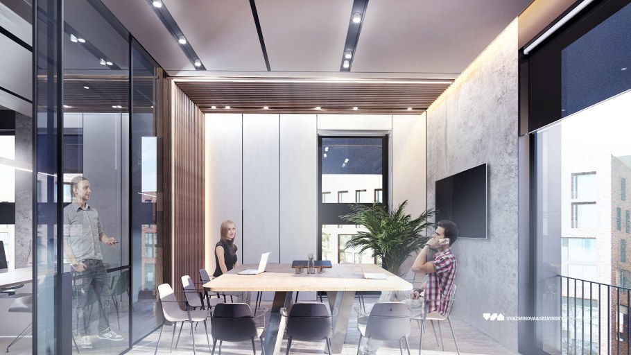 Офисное освещение лофт