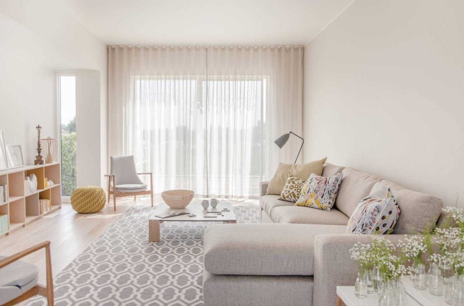 Интерьер в пастельных тонах