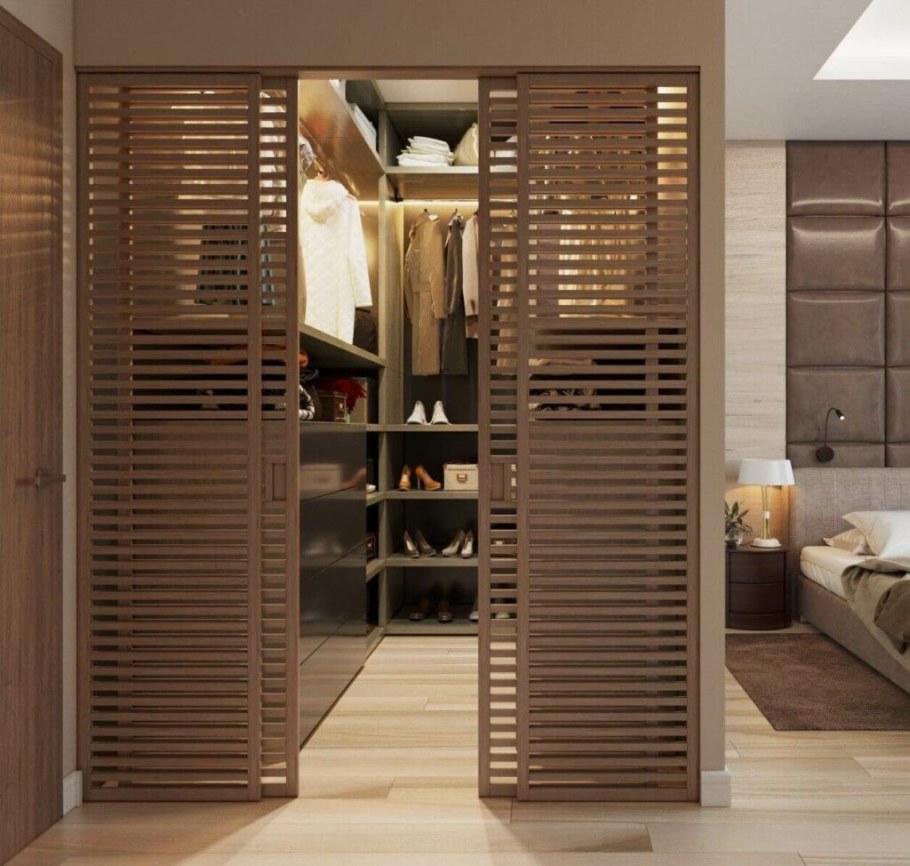 Гардеробная в спальне