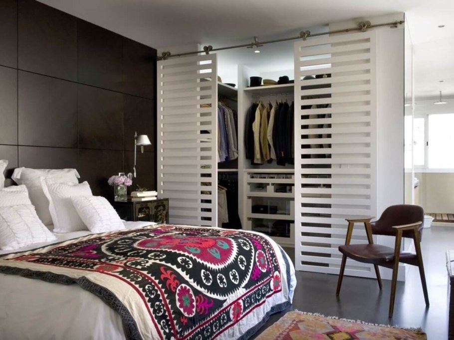 Гардеробная в спальне