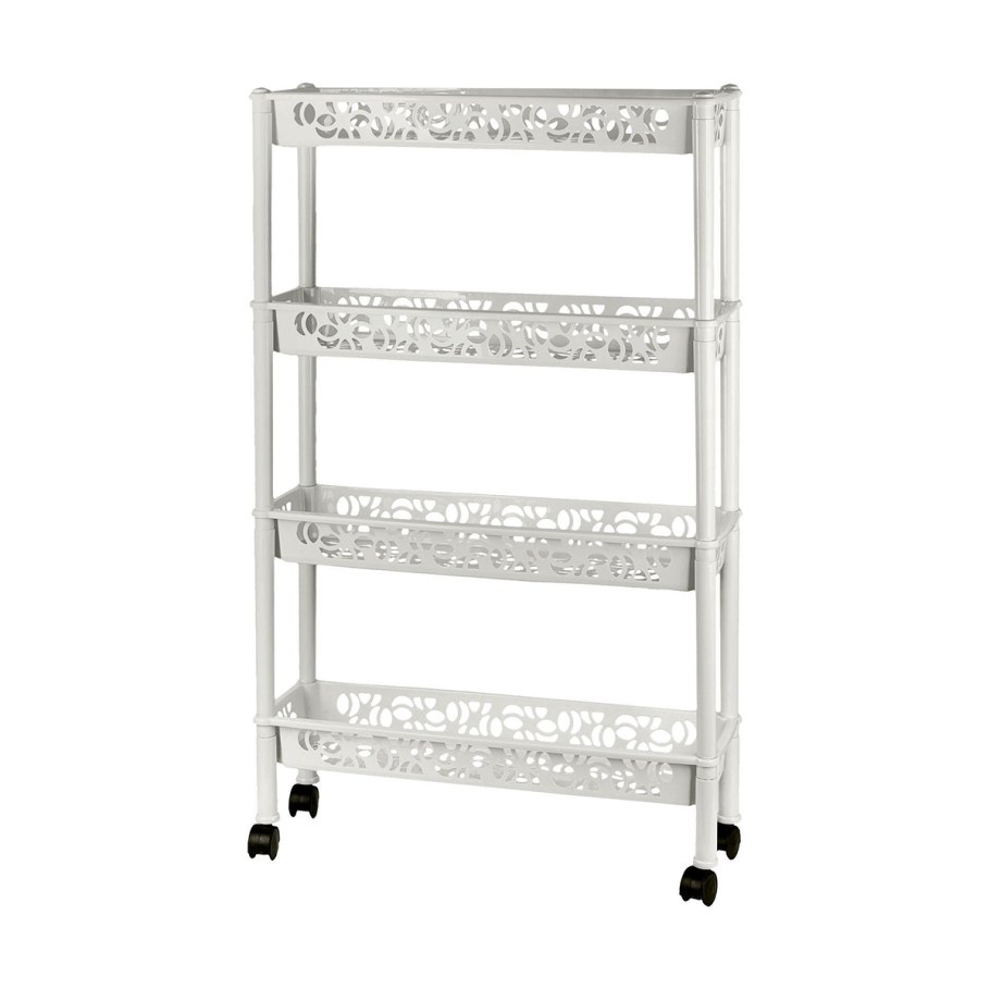 Этажерка на колесах KEEPLEX Light kl282912005 4 секции