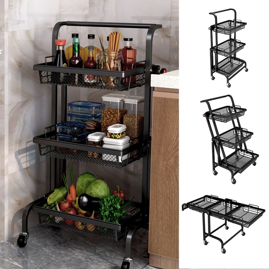 Этажерка Kitchen Cart-02