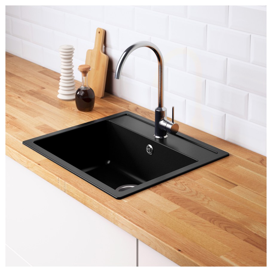 Мойка икеа черная