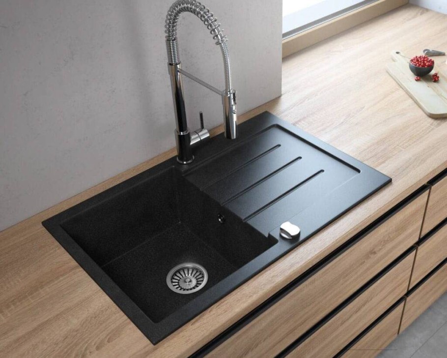 Granite Sink Drain hole