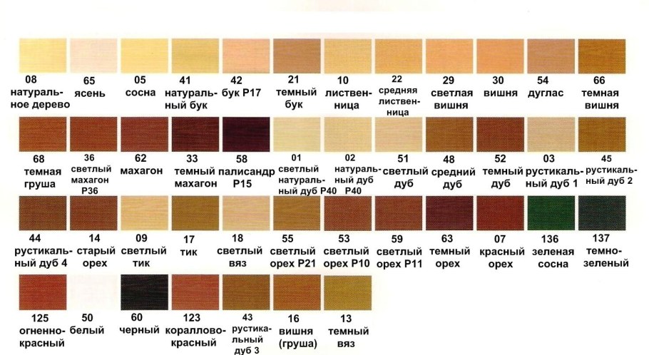 Цвет древесины код RGB