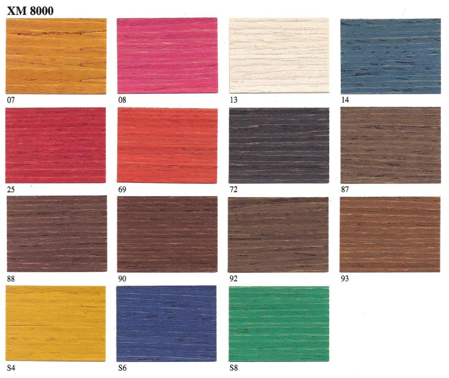 Морилка Sayerlack XM 8000 палитра