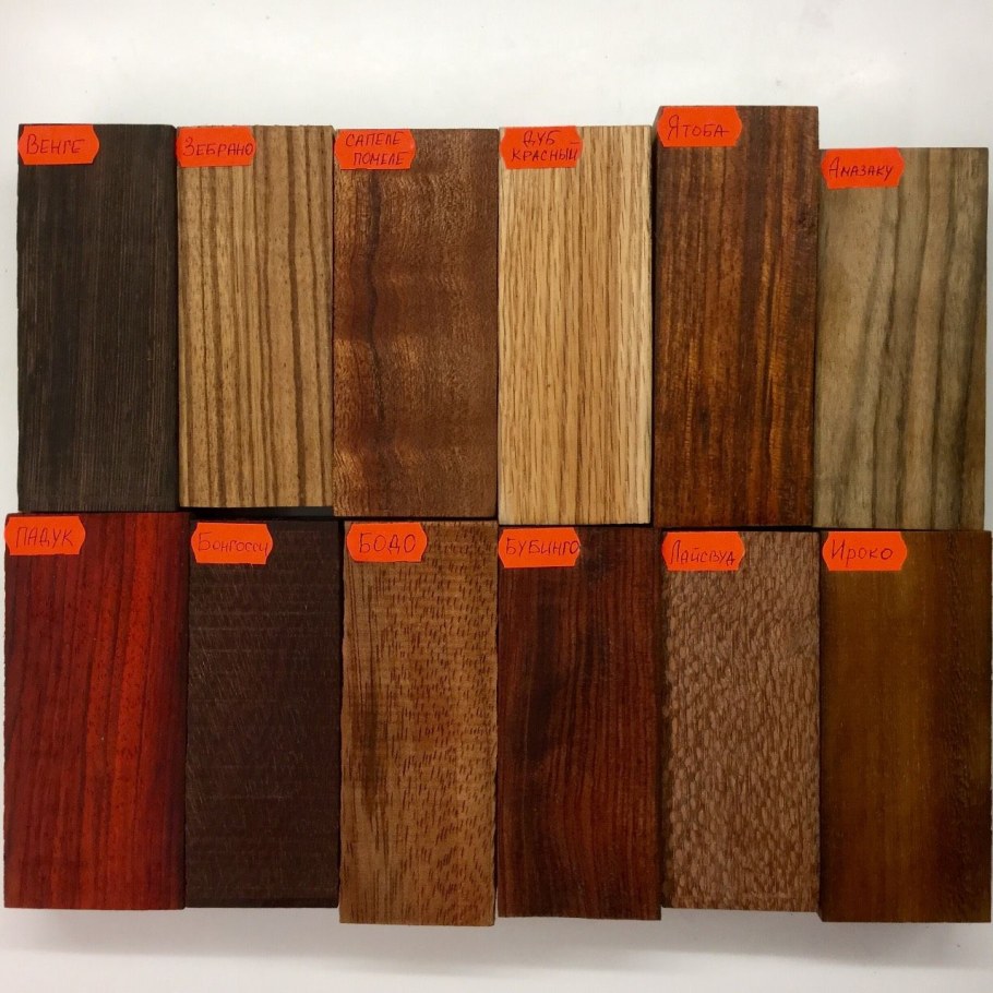 Красное дерево породы Падук