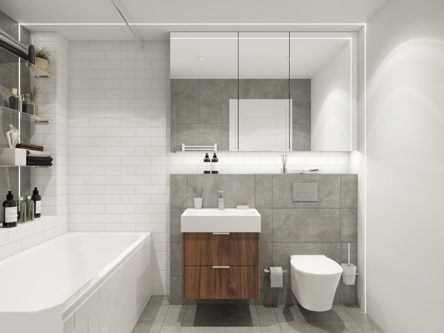 Санузел 4 квадратных метра