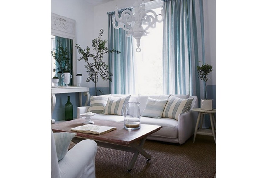 Текстиль в интерьере гостиной