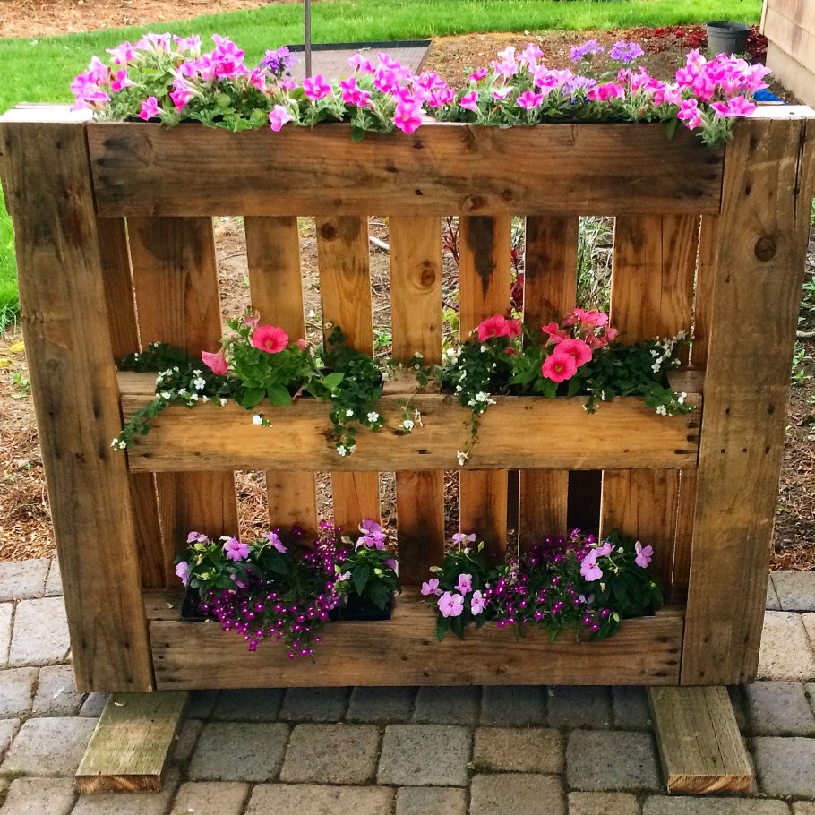 Деревянные клумбы для цветов
