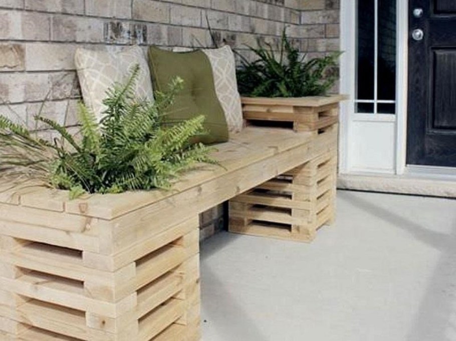 Кашпо деревянное