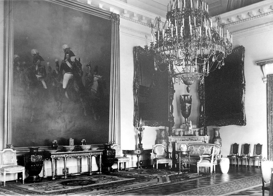 Александровский дворец в Царском селе интерьеры