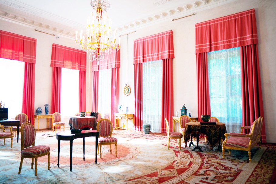 Александровский дворец в Царском селе интерьеры