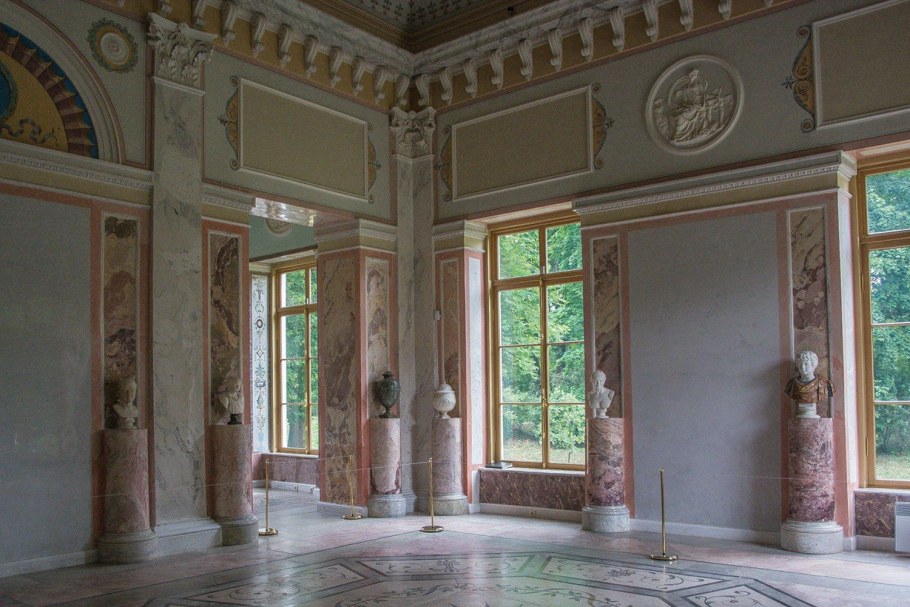 Александровский дворец в Царском селе интерьеры