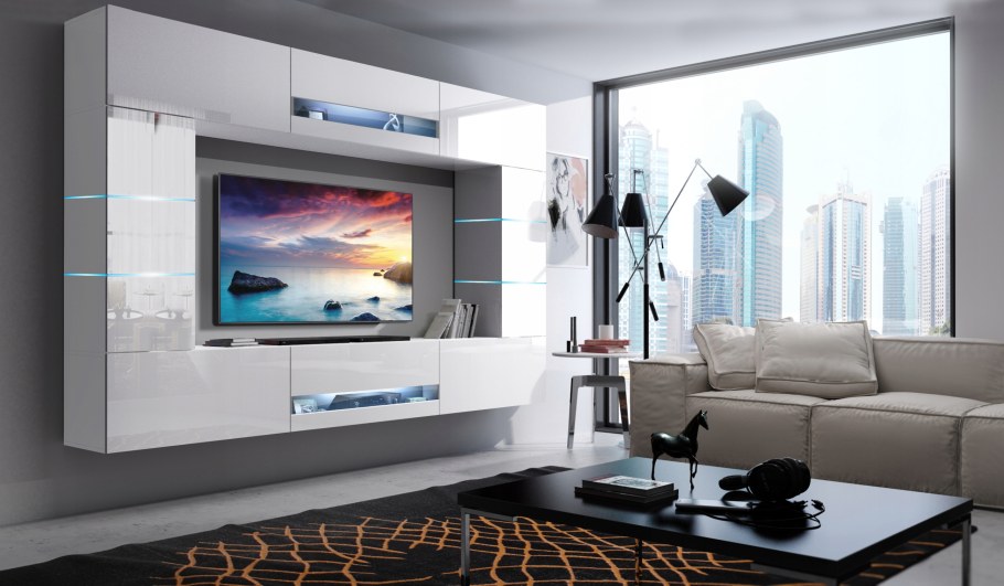 Стенка "глянец-Люкс №19"