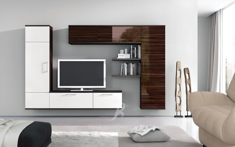 Современные гостиные стенки