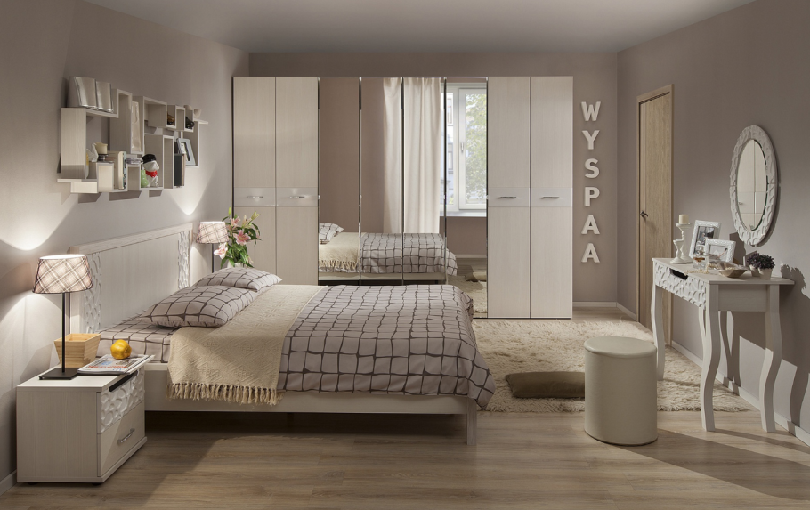 Спальня Элана дуб сонома