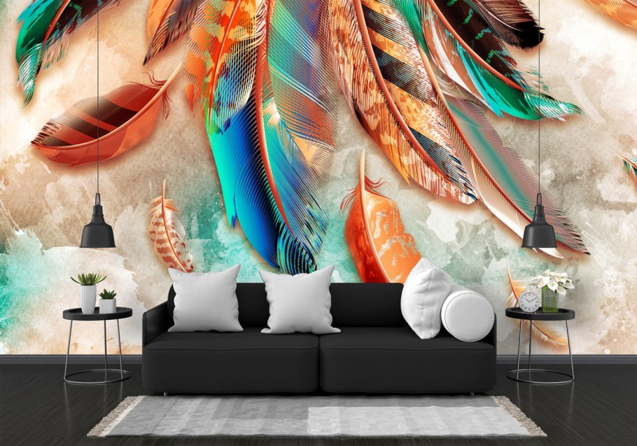 Фотообои перо