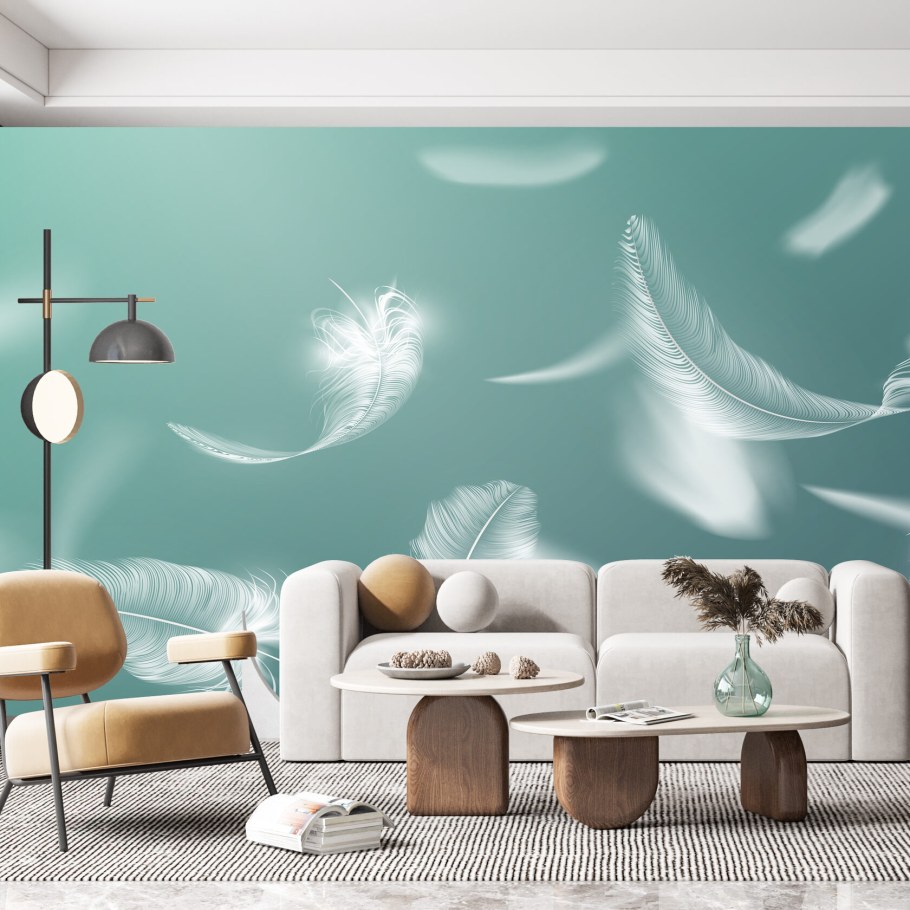 Фотообои перо