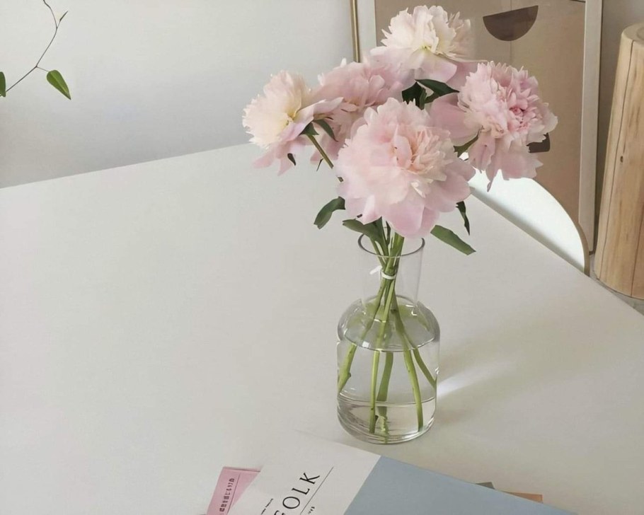 Цветы в пастельных тонах