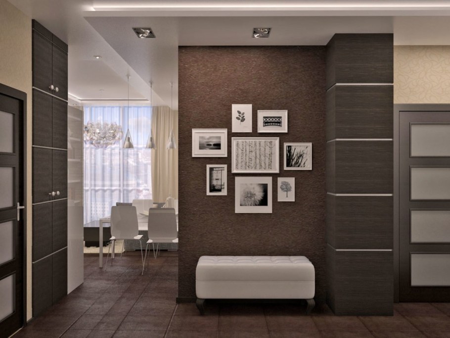 Кофейные оттенки в интерьере