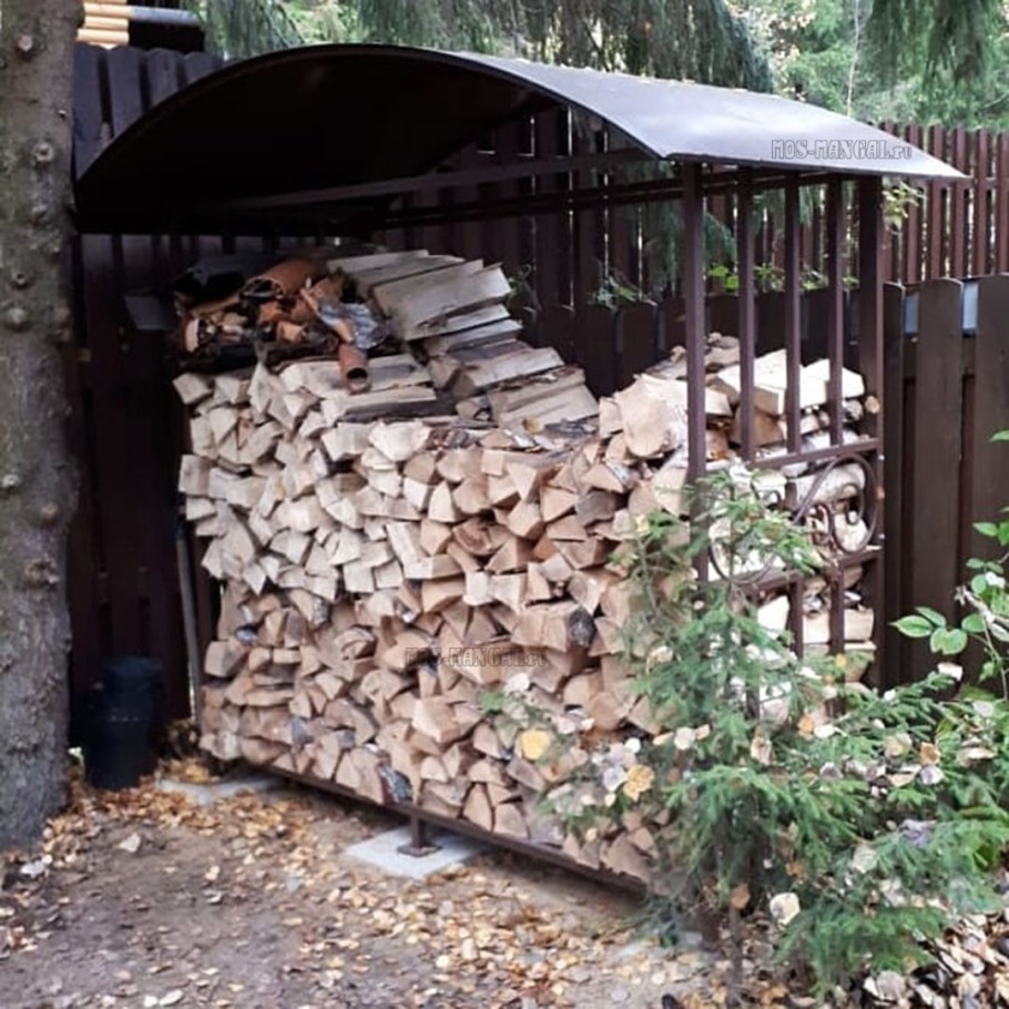 Дровница для улицы в Леруа Мерлен