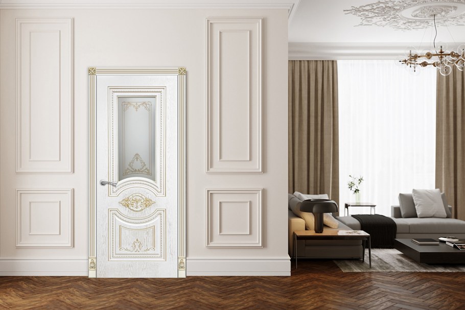 Двустворчатые двери Волховец