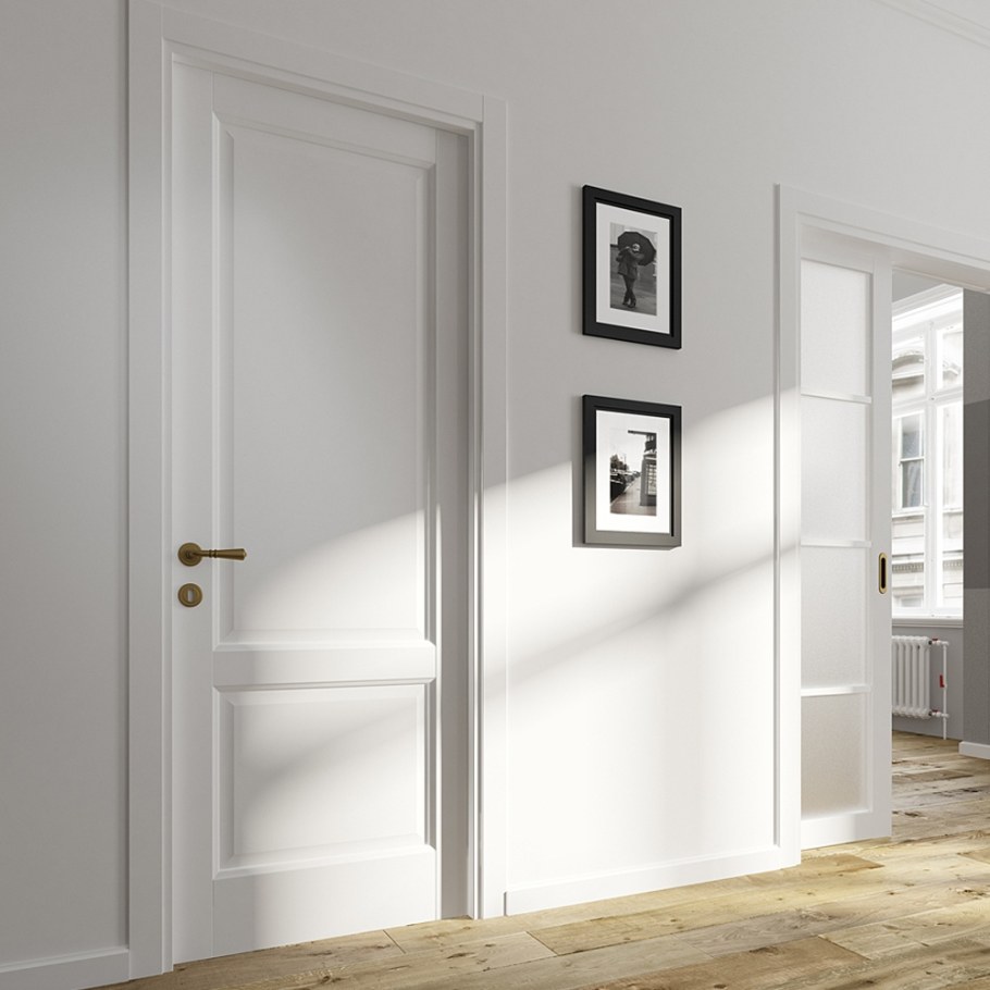 Двери Волховец Галант белый