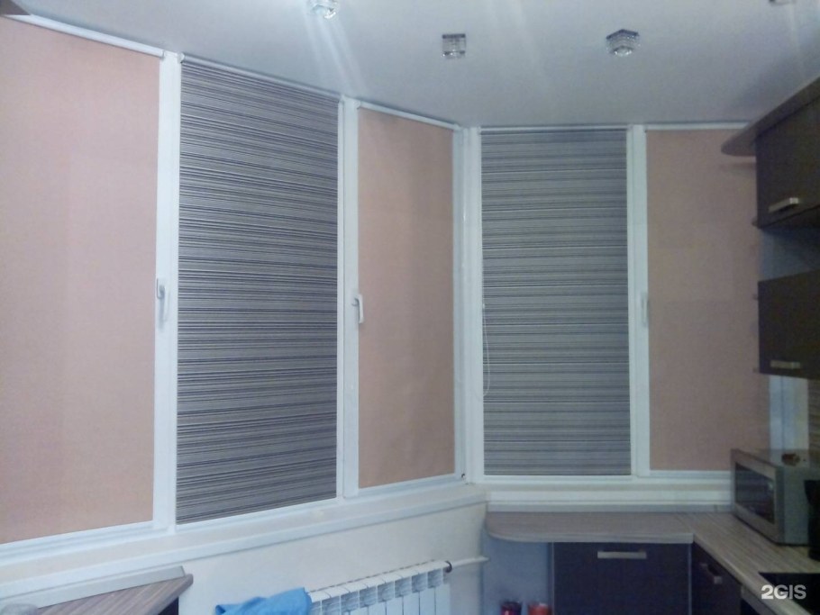 Рулонные жалюзи на балкон