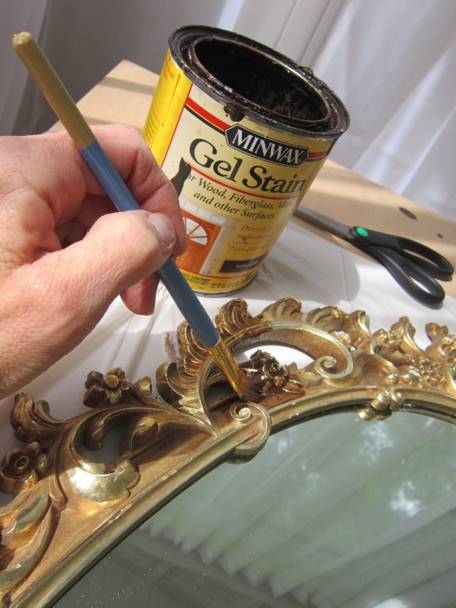 Краска для мебели золото