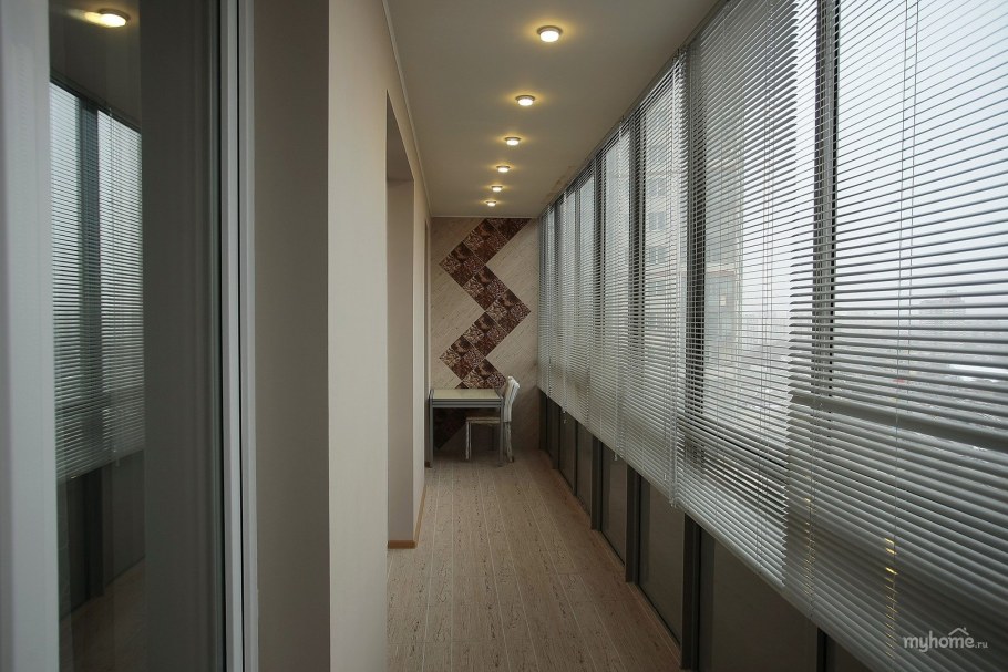 Рулонные шторы на лоджию