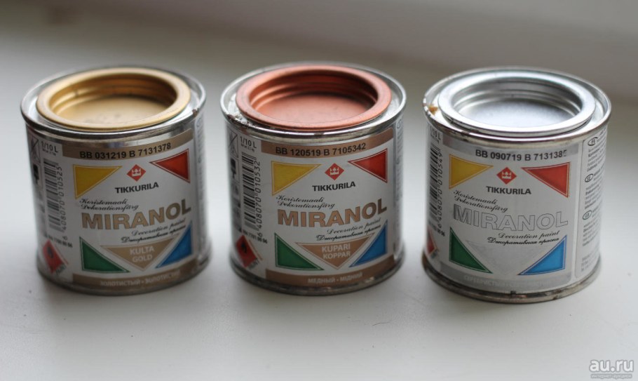 Тиккурила Золотая краска Miranol