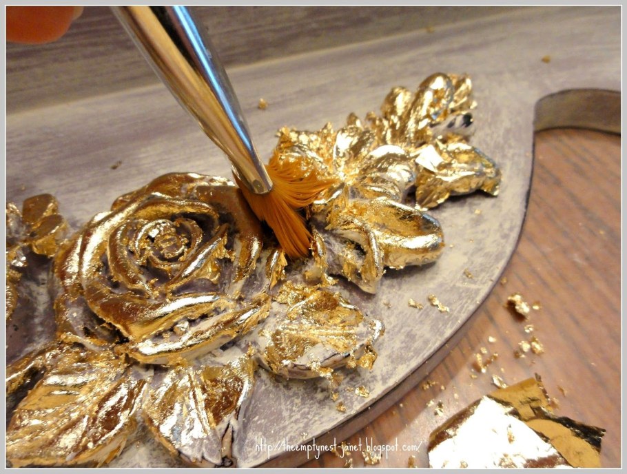 Золотая краска для декора