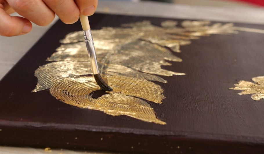 Поталь сусальное золото