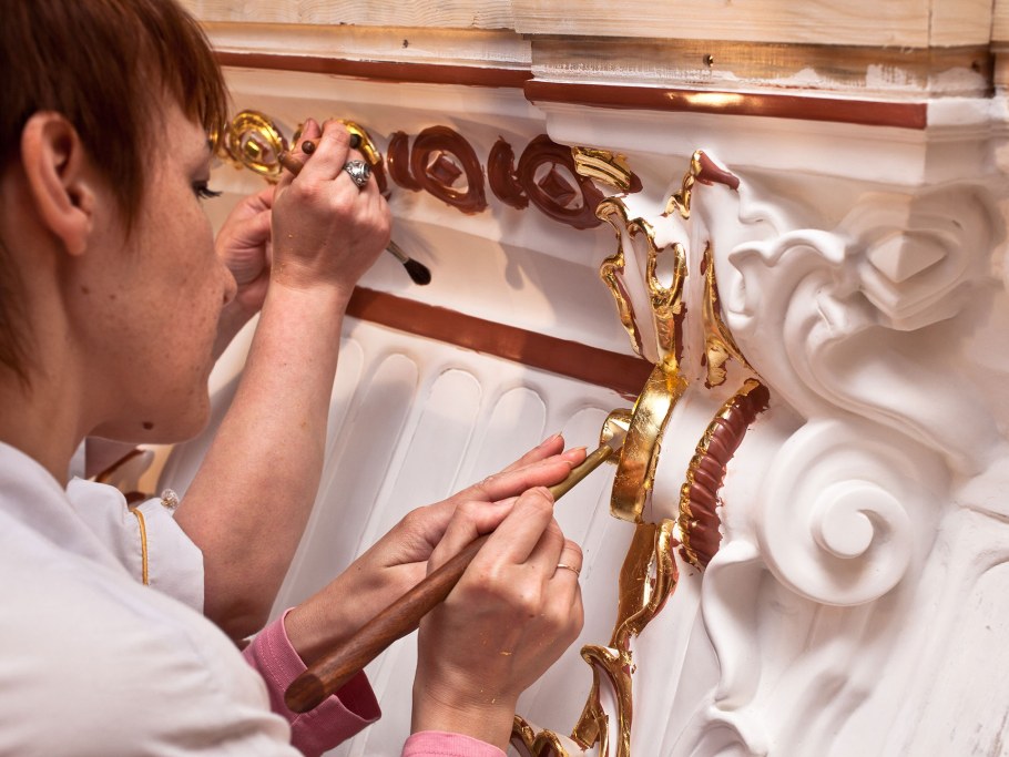 Золочение поталью Петропавловская крепость