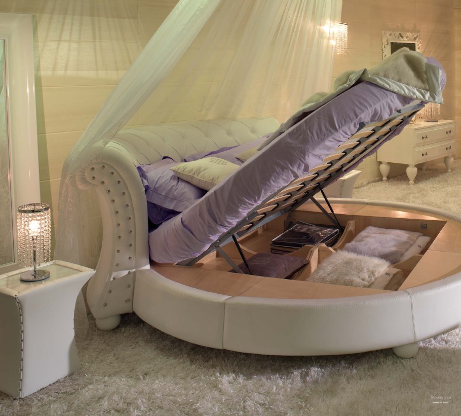 Круглая кровать Аскона 220