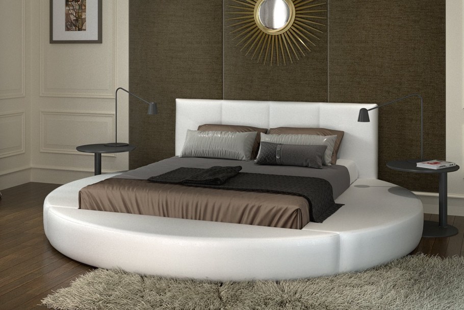 Круглая кровать хофф
