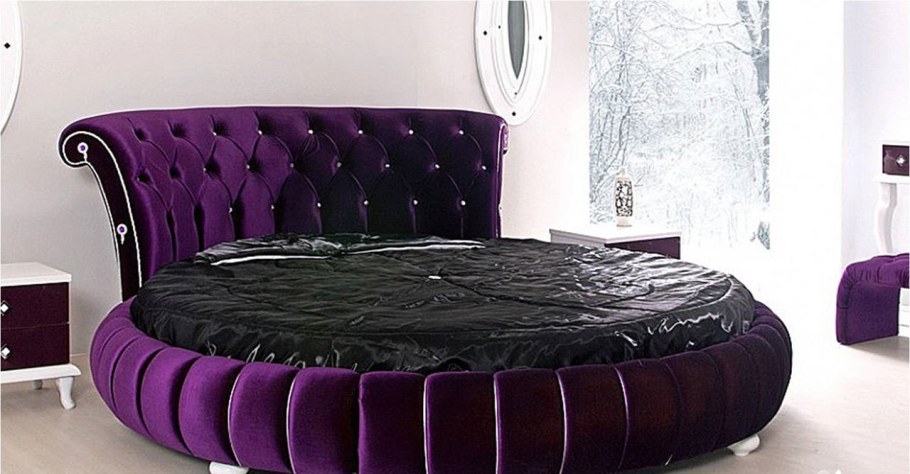 Эксклюзивные круглые кровати