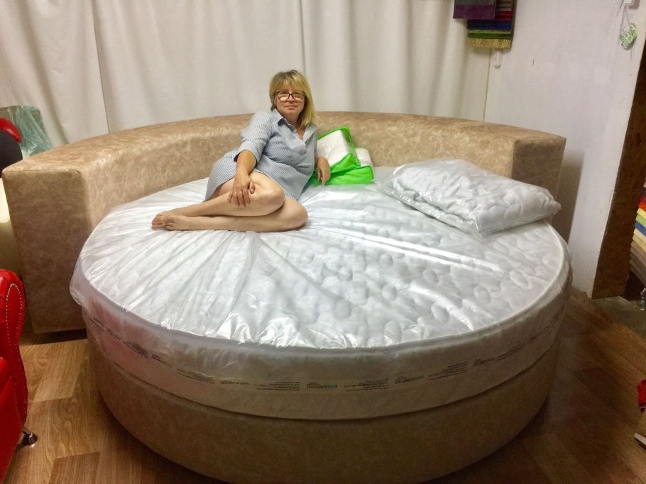 Круглая кровать gruppo 396