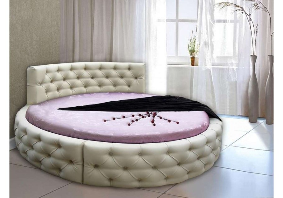 Кровать угловая круглая