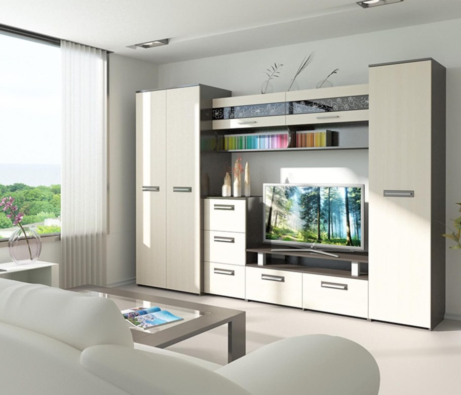 Стенка мечта (венге/дуб Млечный)