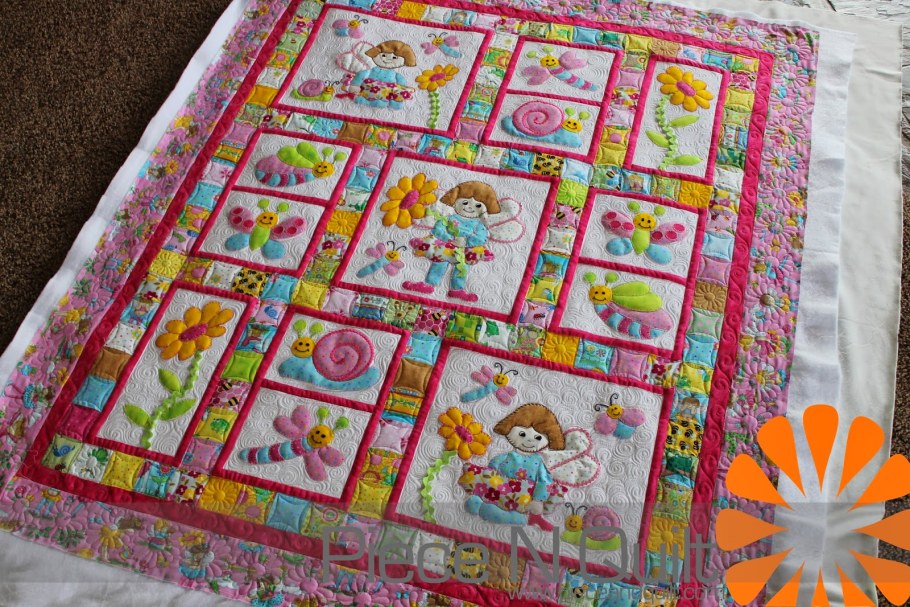 Детское лоскутное одеяло
