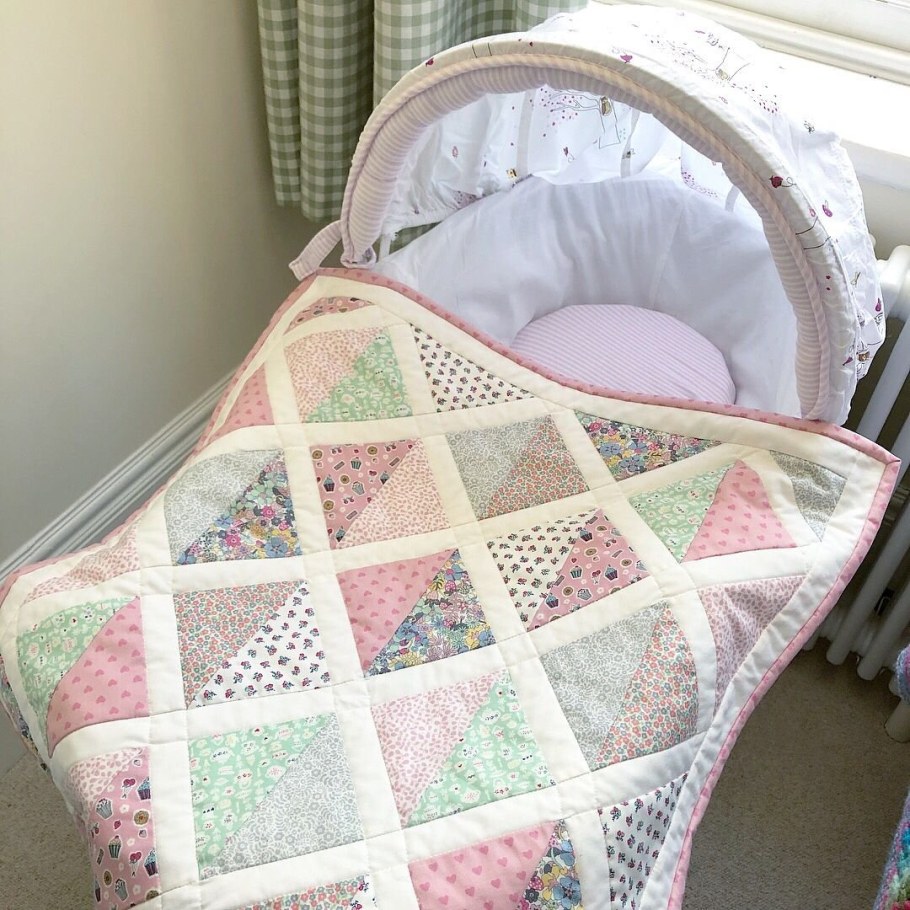 Детское лоскутное одеяло