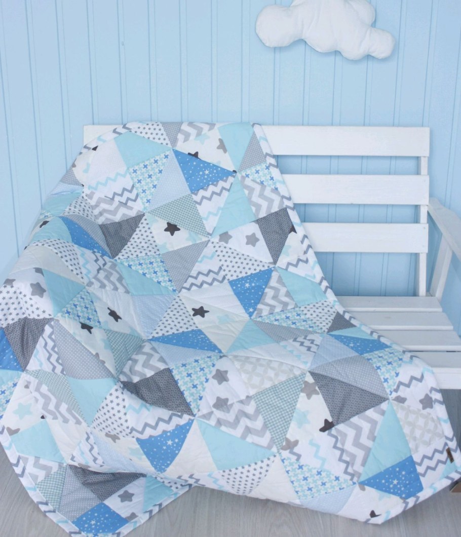 Лоскутное одеяло для новорожденного