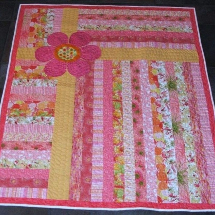 Детское лоскутное одеяло